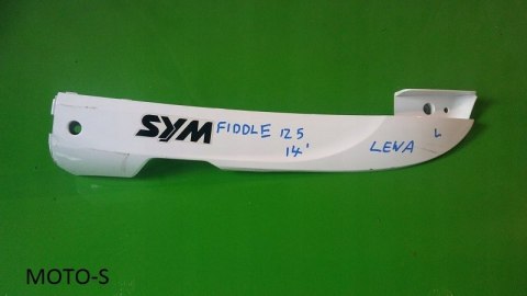 Sym Fiddle III 125, Osłona, Pług Lewy